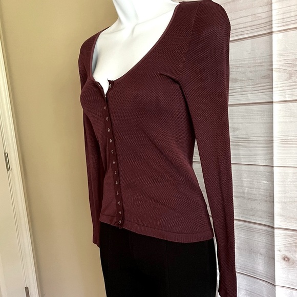 Intimately Free People Shea Button Up Seamless Top - Picture 4 of 5